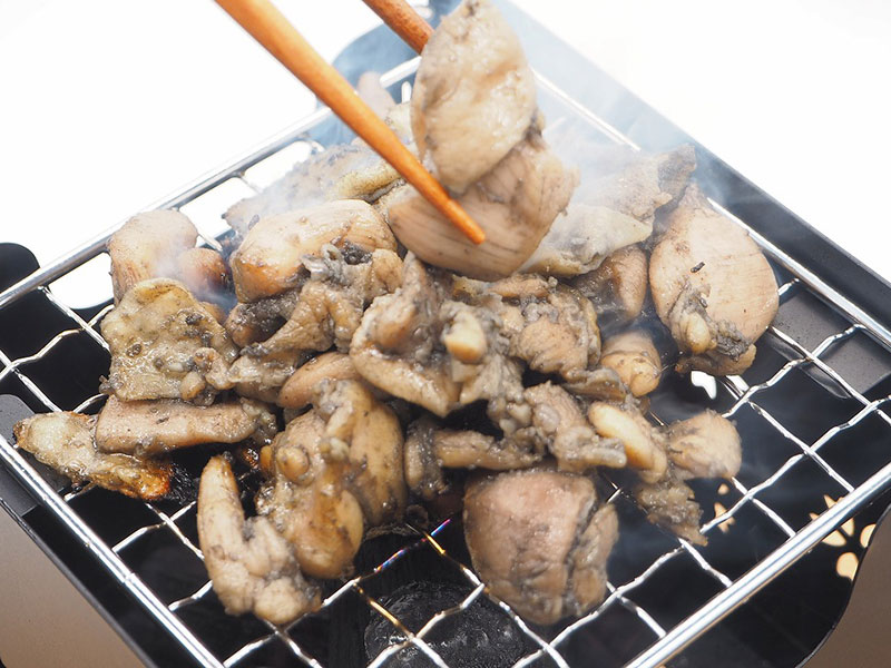 国産鶏炭火焼イメージ