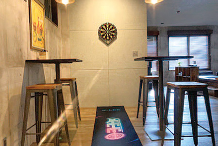 ダーツコーナー