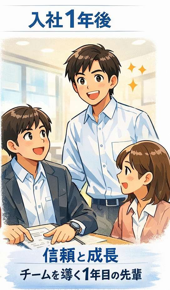 入社１年後