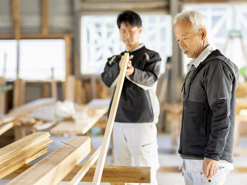 大工作業場の様子